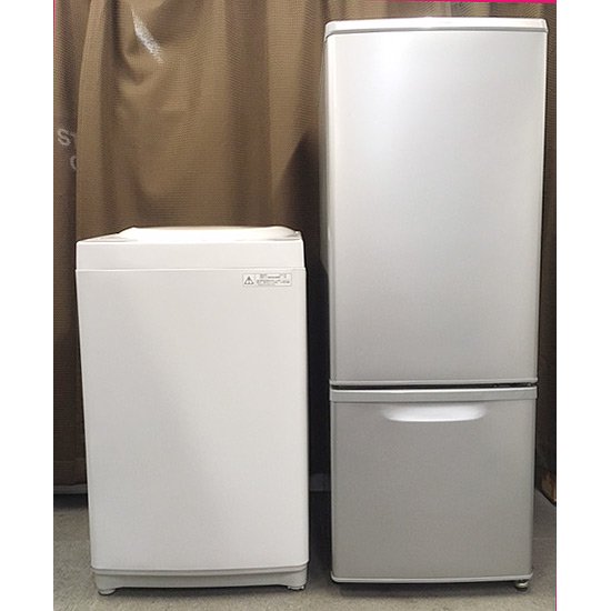 セット販売 ID : S-008】冷蔵庫：Panasonic／2015年製／168ﾘｯﾄﾙ洗濯機