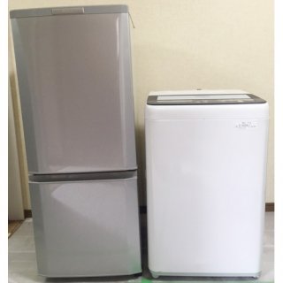 【セット販売  ID :   S-011】<br>冷蔵庫：三菱／2014年製／146ﾘｯﾄﾙ<br>洗濯機：Panasonic／2013年製／4.5kg
