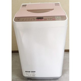 洗濯機【ID : W-018】<br>SHARP／2016年製／<br>5.5kg （乾燥3.5kg）