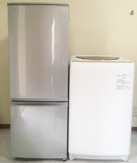 【セット販売 ID :　S-029】<br>冷蔵庫：SHARP／2016年製／167ﾘｯﾄﾙ<br>洗濯機：東芝／2017年製／6kg