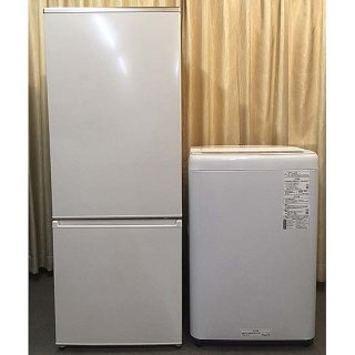 【セット販売 ID :　S-051】<br>冷蔵庫：AQUA(アクア株式会社)／2020年製／201ﾘｯﾄﾙ<br>洗濯機：Panasonicパナソニック／2020年製／6kg