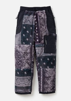 BANDANA PATTERN FLEECE PANTS