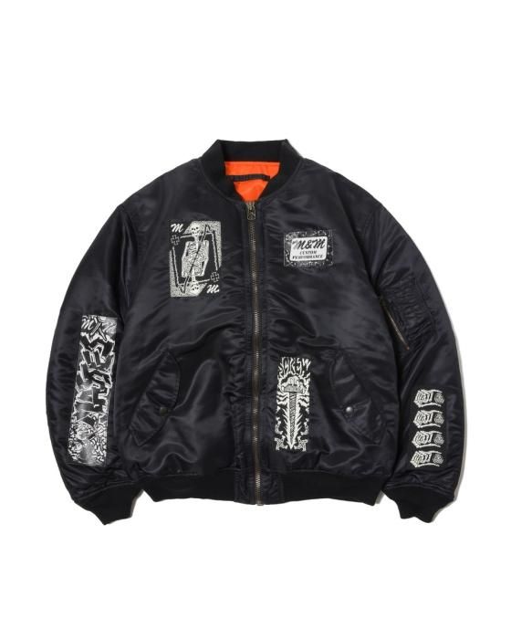 M&M×MASSES MA-1 2ND - HUC|フック M&M×MASSES MA-1 2ND - HUC|フック