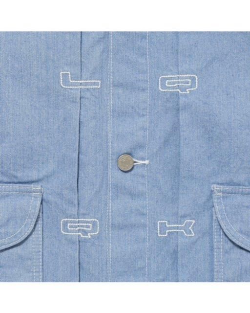 LQQK Studio EMBOSSED DENIM JACKET - HUC｜フック