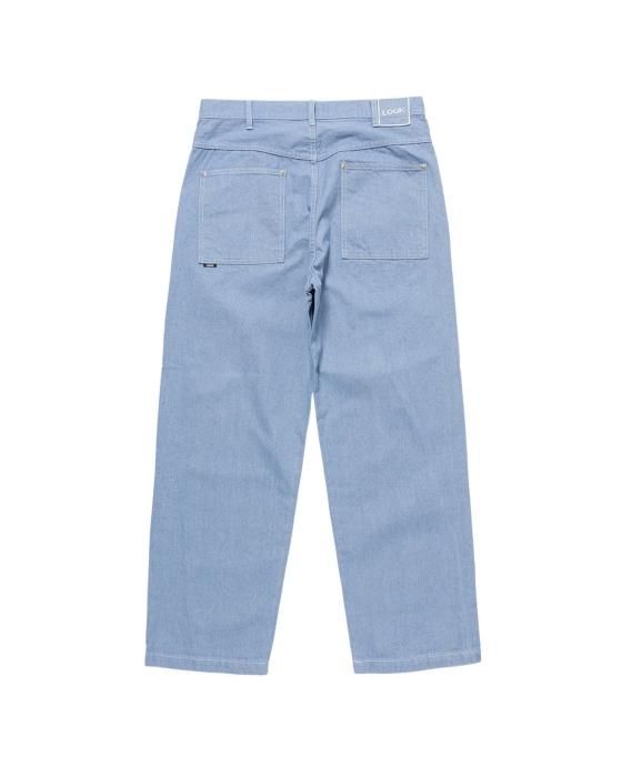 LQQK Studio EMBOSSED 5POCKET DENIM PANTS - HUC｜フック