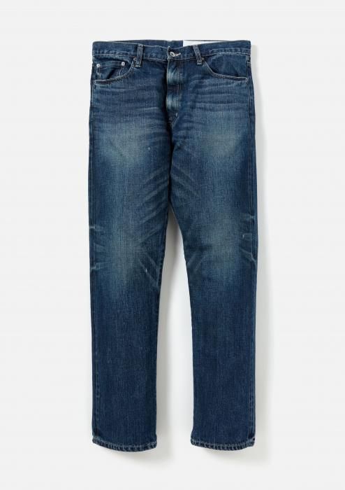 WASHED DENIM DP MID PANTS - HUC|フック WASHED DENIM DP MID PANTS - HUC|フック