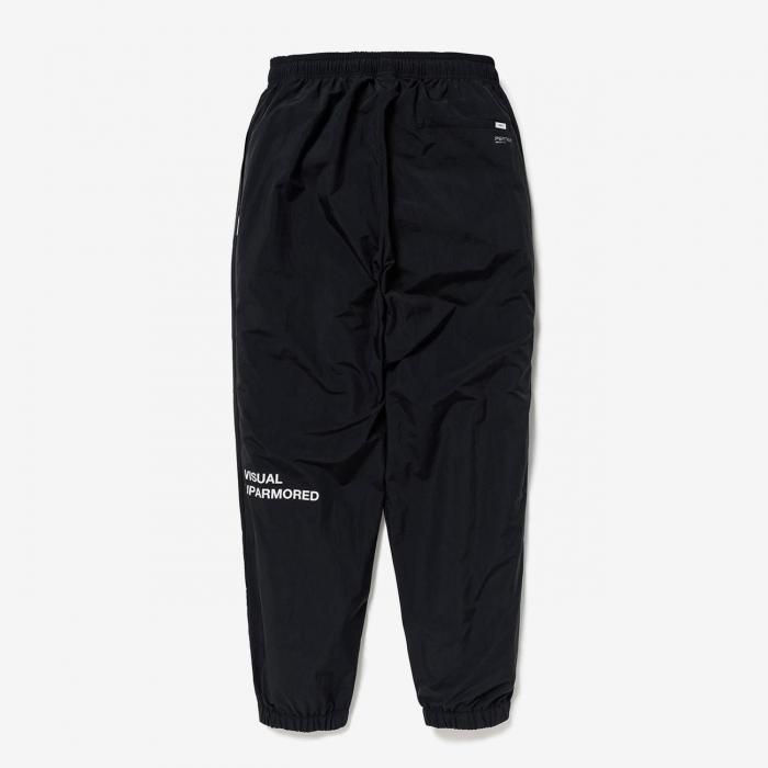 【新品タグ付】solamonat poche　ナイロンキャンバスパンツ　黒 ゼロ撥水ストレッチオーガニックコットン6ポケットジョガー