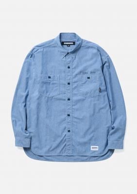 CHAMBRAY SHIRT LS