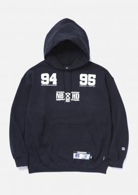 NH X BOUNTY HUNTER X RUSSELL ATHLETIC . SWEAT HOODIE LS