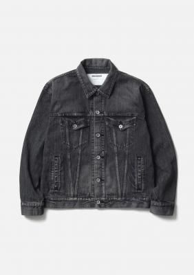 WASHED BLACK DENIM TYPE-4 JACKET