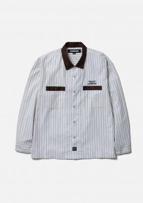 CLASSIC WORK STRIPE SHIRT LS