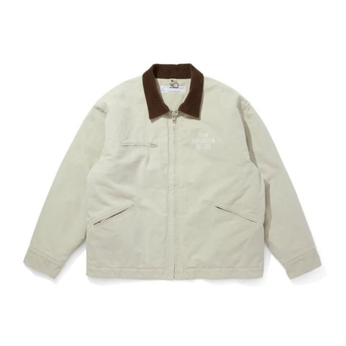 Ox Work Zip Jacket(Washed) - HUC｜フック
