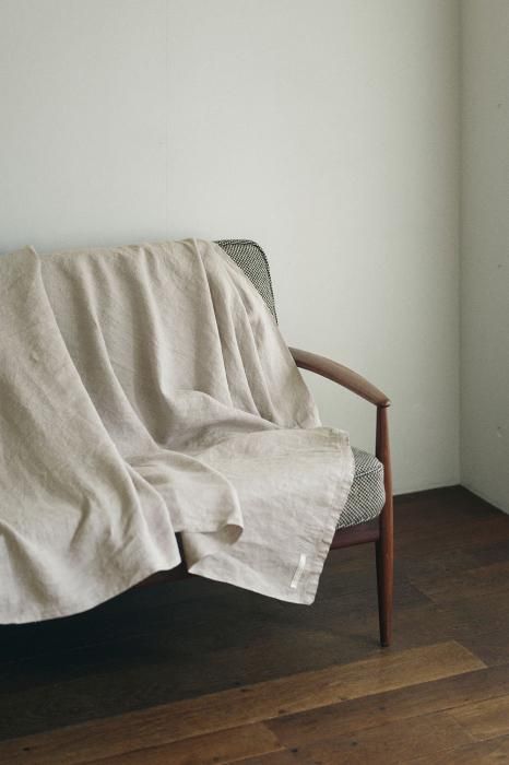 fog linen work リネンブランケット （color：ブランカーセ