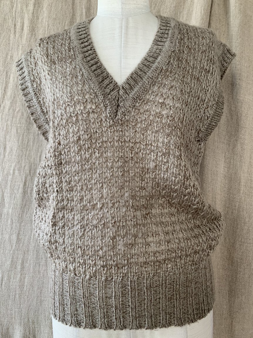 knit vest(vintage&used64)