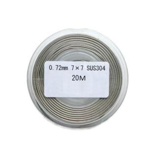 ステンレスワイヤー 20m巻(1巻)