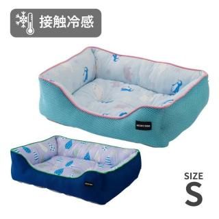 HI! MY ZOO 冷感スクエアベッド Sサイズ 全2色 【小泉ライフテックス