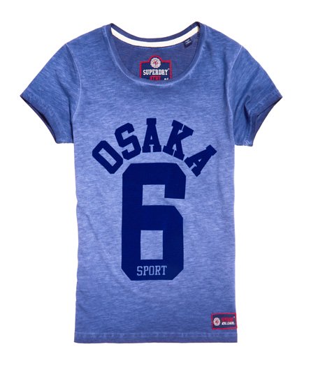 サイズ XXS～XL【Superdry】Osaka 6 Sport Washed T-shirt・college navy - Superdry.極度乾燥（しなさい）  ヨーロッパ直輸入専門店（してます）