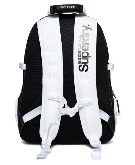 Superdry】Mono Tarp Backpack・ black/white - Superdry.極度