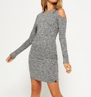Superdry cold shoulder dress deals