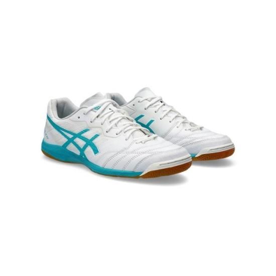 asics 【アシックス】 デスタッキ K FF (ホワイト×シーグラス asics 【アシックス】 デスタッキ K FF (ホワイト×シーグラス