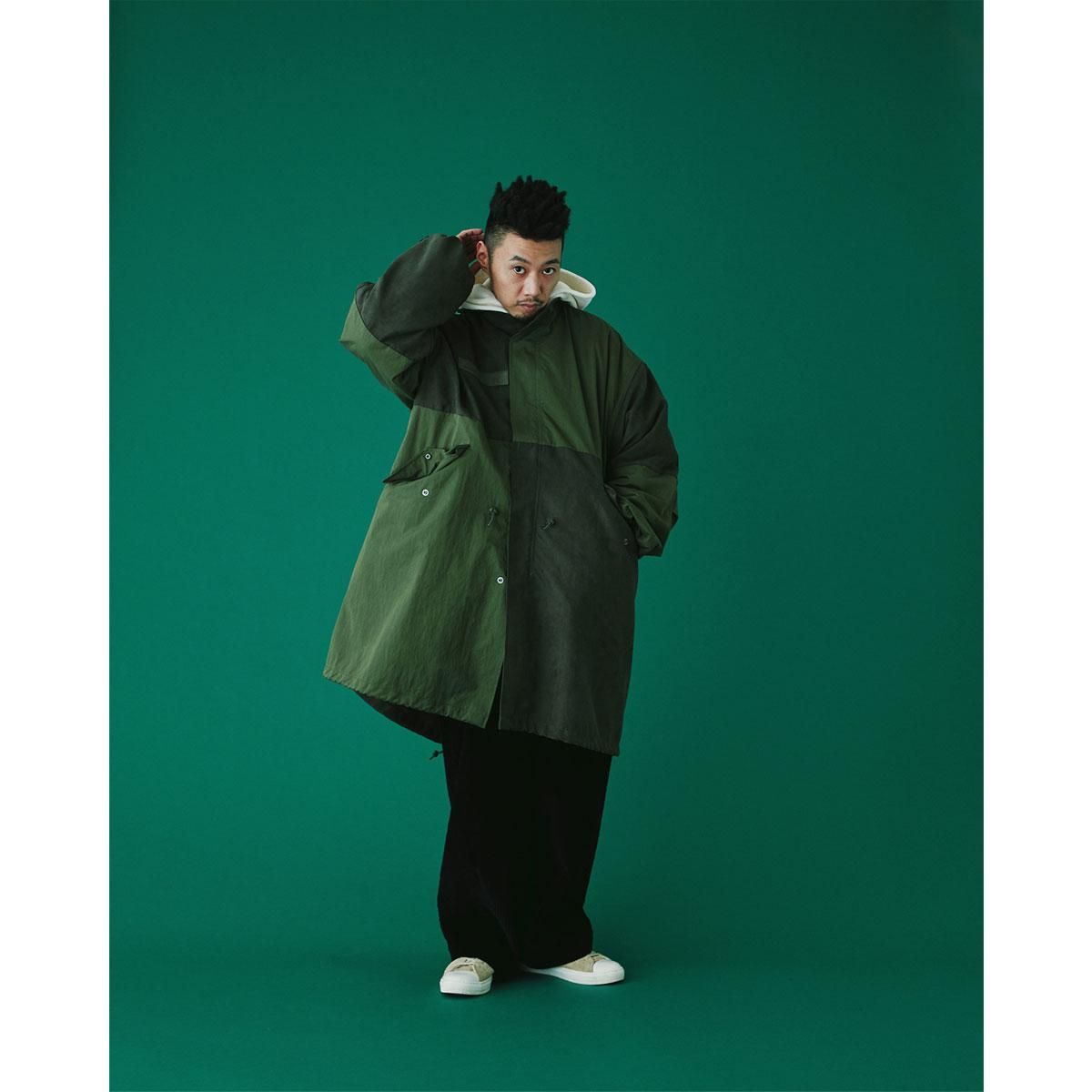 XL TIGHTBOOTH TB-65 FISH TAIL PARKA www.krzysztofbialy.com