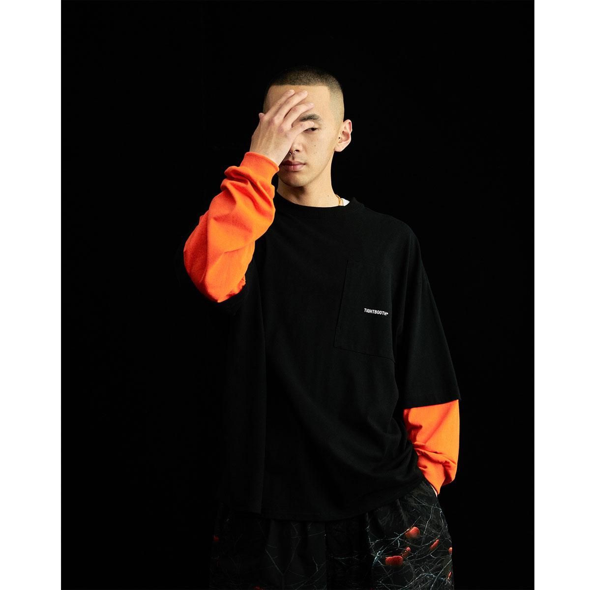 LAYERED L/S T-SHIRT - TIGHTBOOTH PRODUCTION