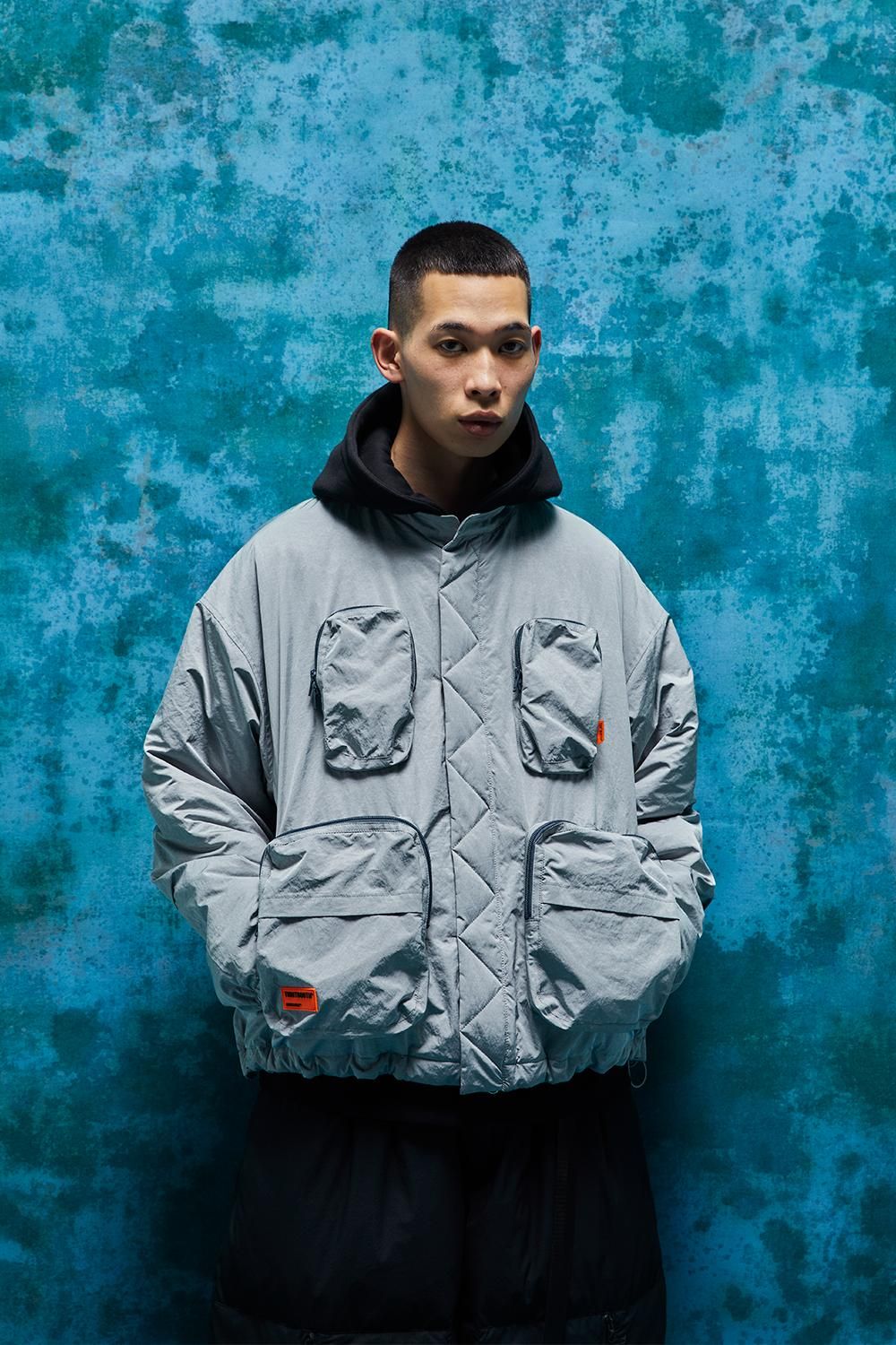 TIGHTBOOTH UTILITY PUFFY JKT GRAY L