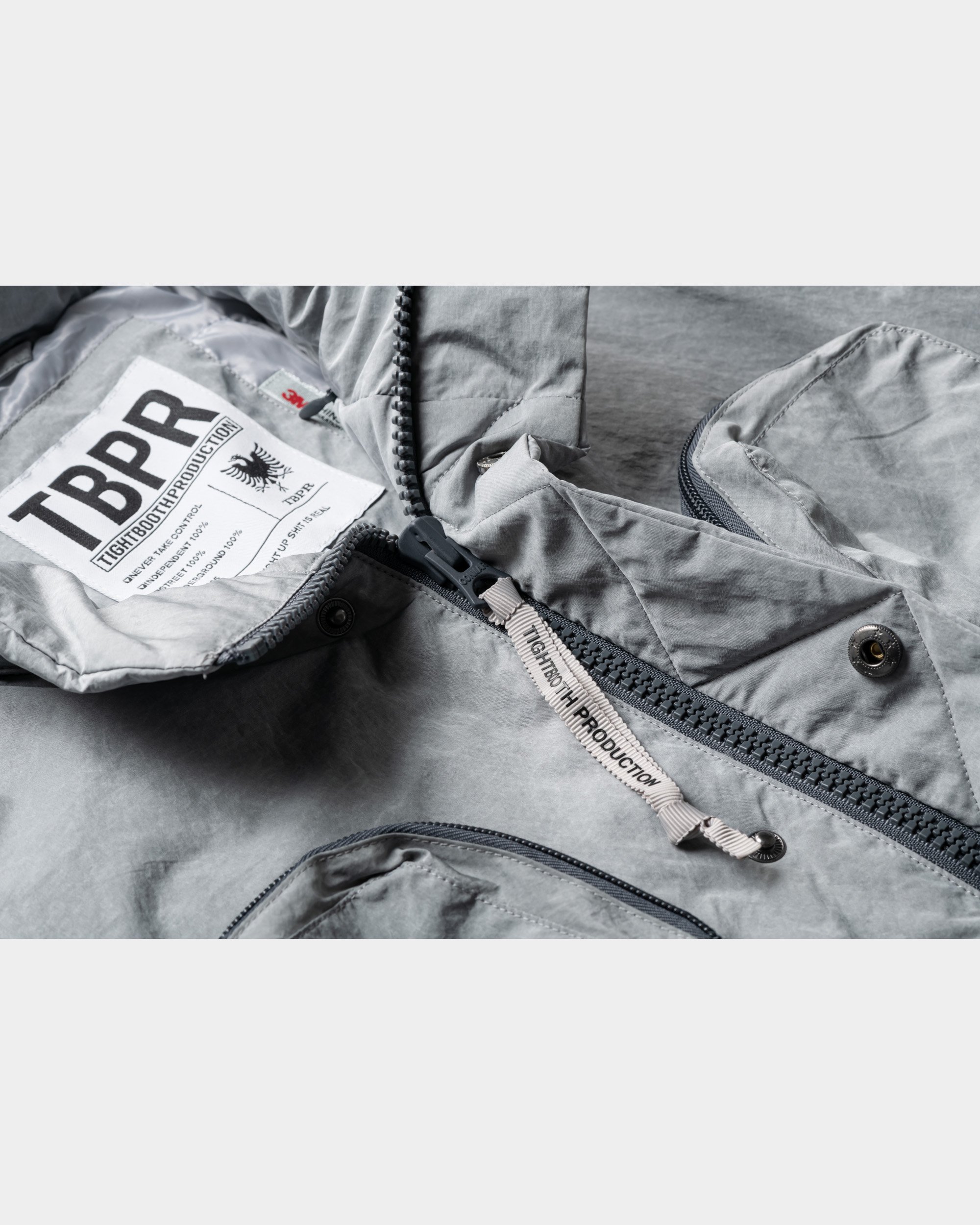 TIGHTBOOTH UTILITY PUFFY JKT GRAY L55000円