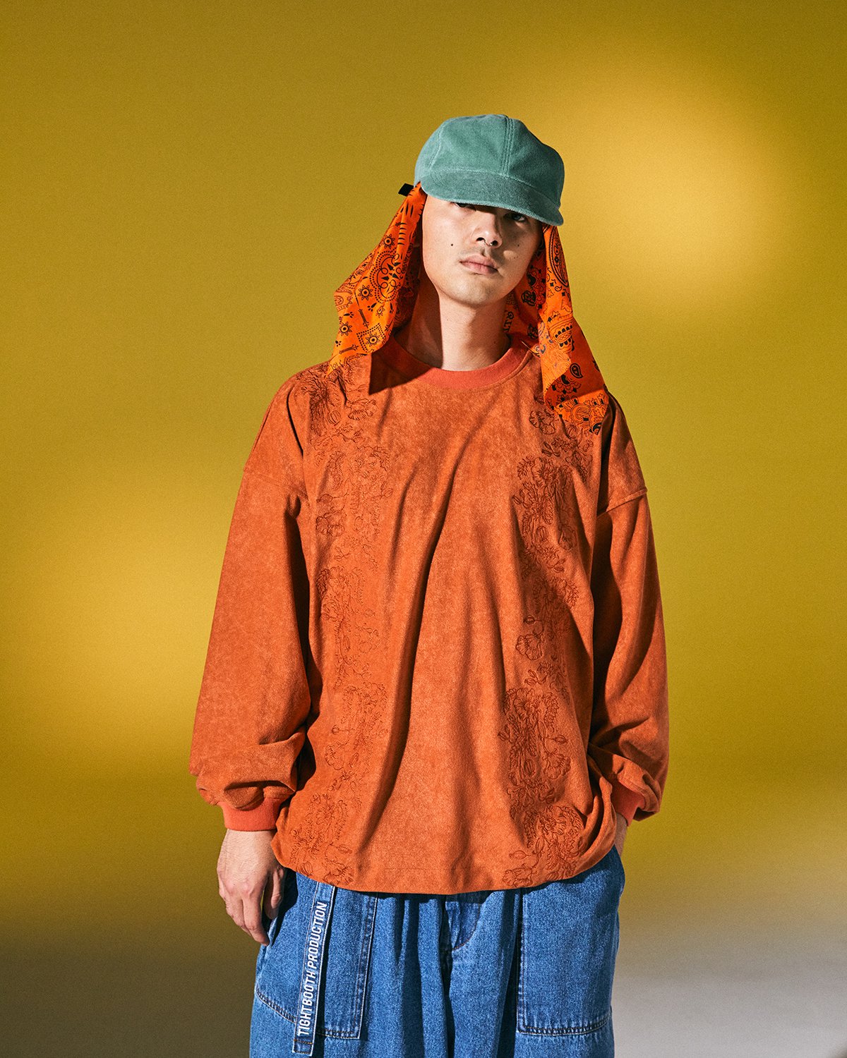 POPPY SUEDE L/S TOP - TIGHTBOOTH PRODUCTION