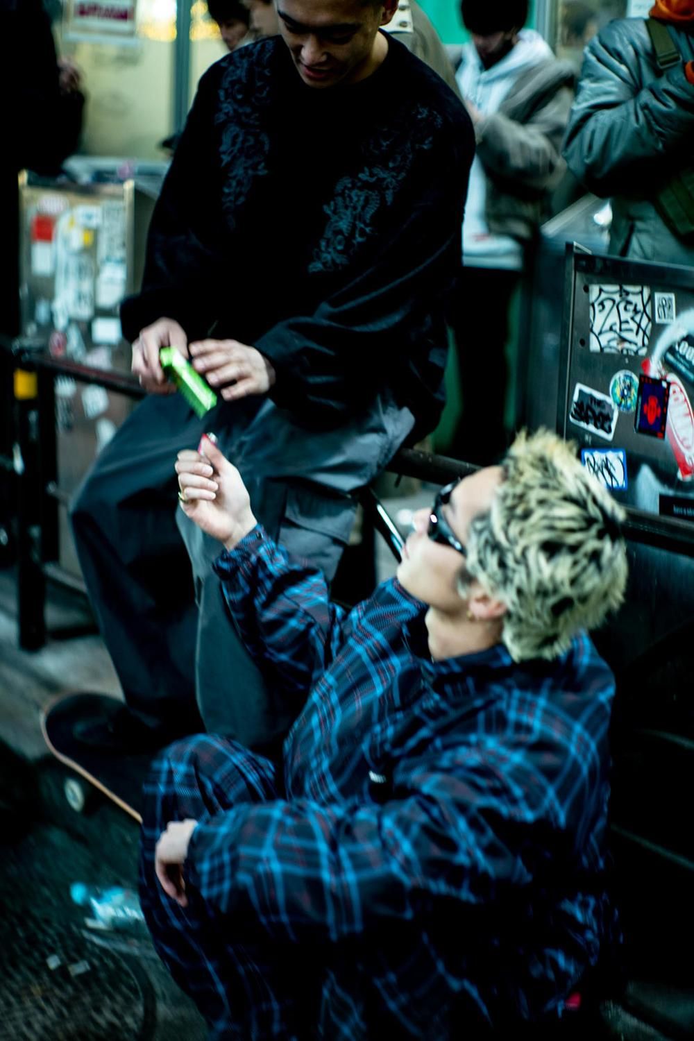 WAVY PLAID JACKET - TIGHTBOOTH® タイトブース オフィシャル WAVY PLAID JACKET - TIGHTBOOTH® タイトブース オフィシャル