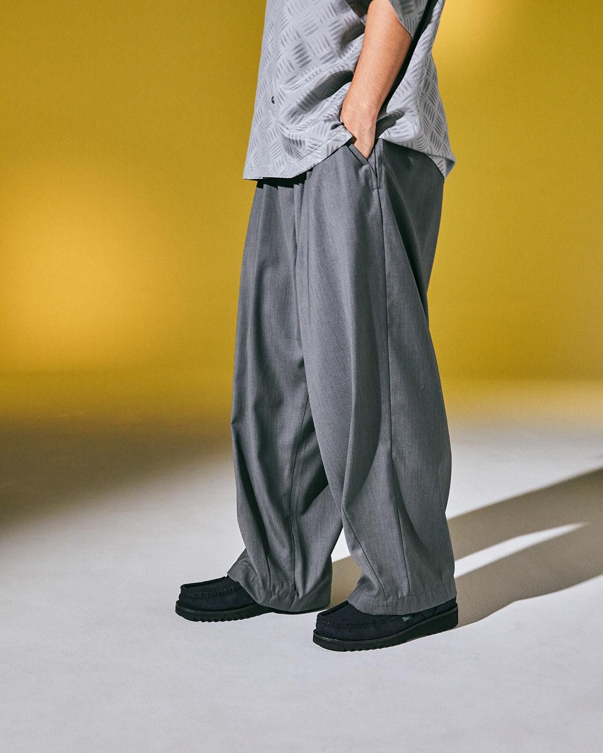 紐付き】 tightbooth SSバギースラックス baggy slacks-eastgate.mk