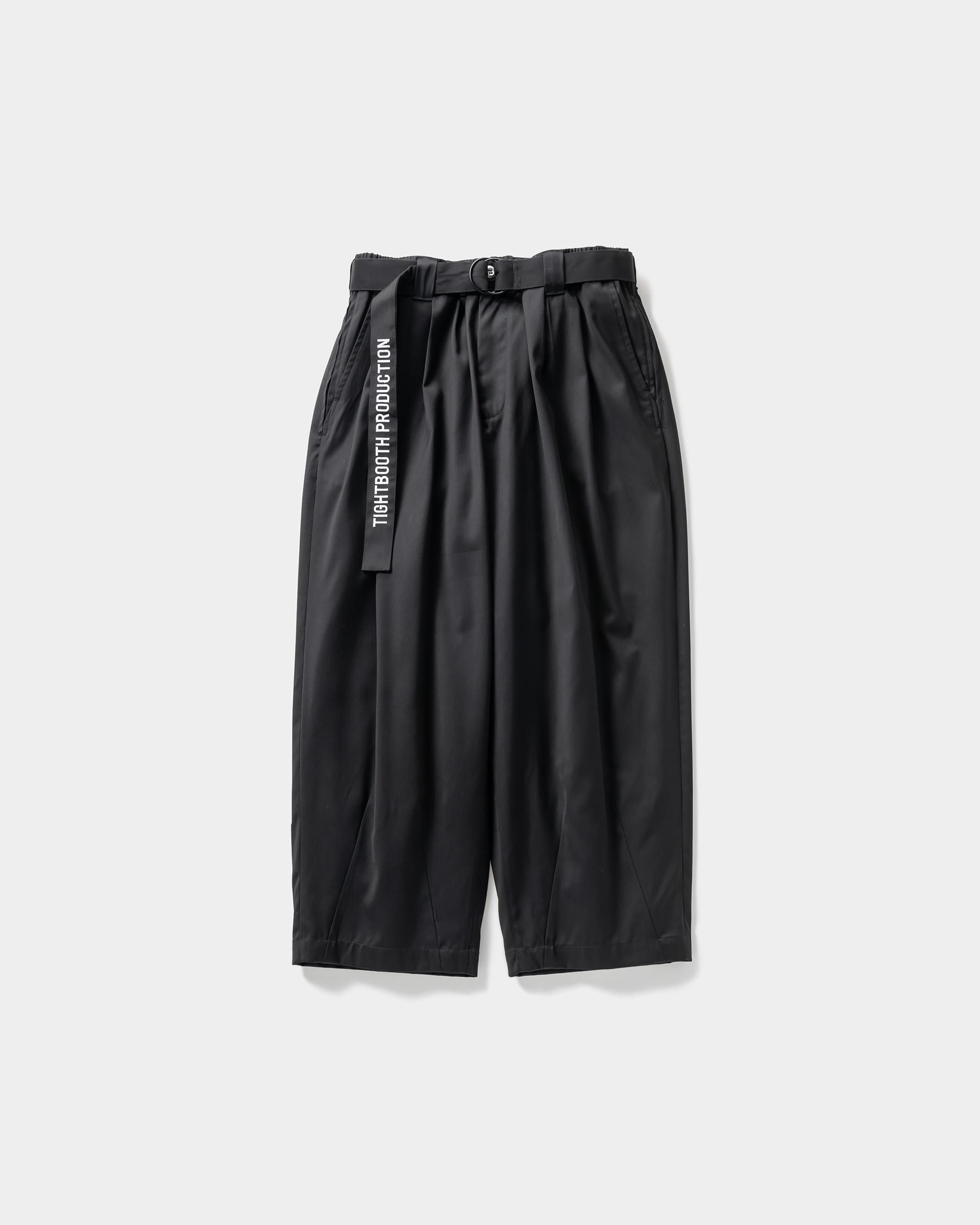 tightbooth】 COLOR WAVE BAGGY SLACKS-