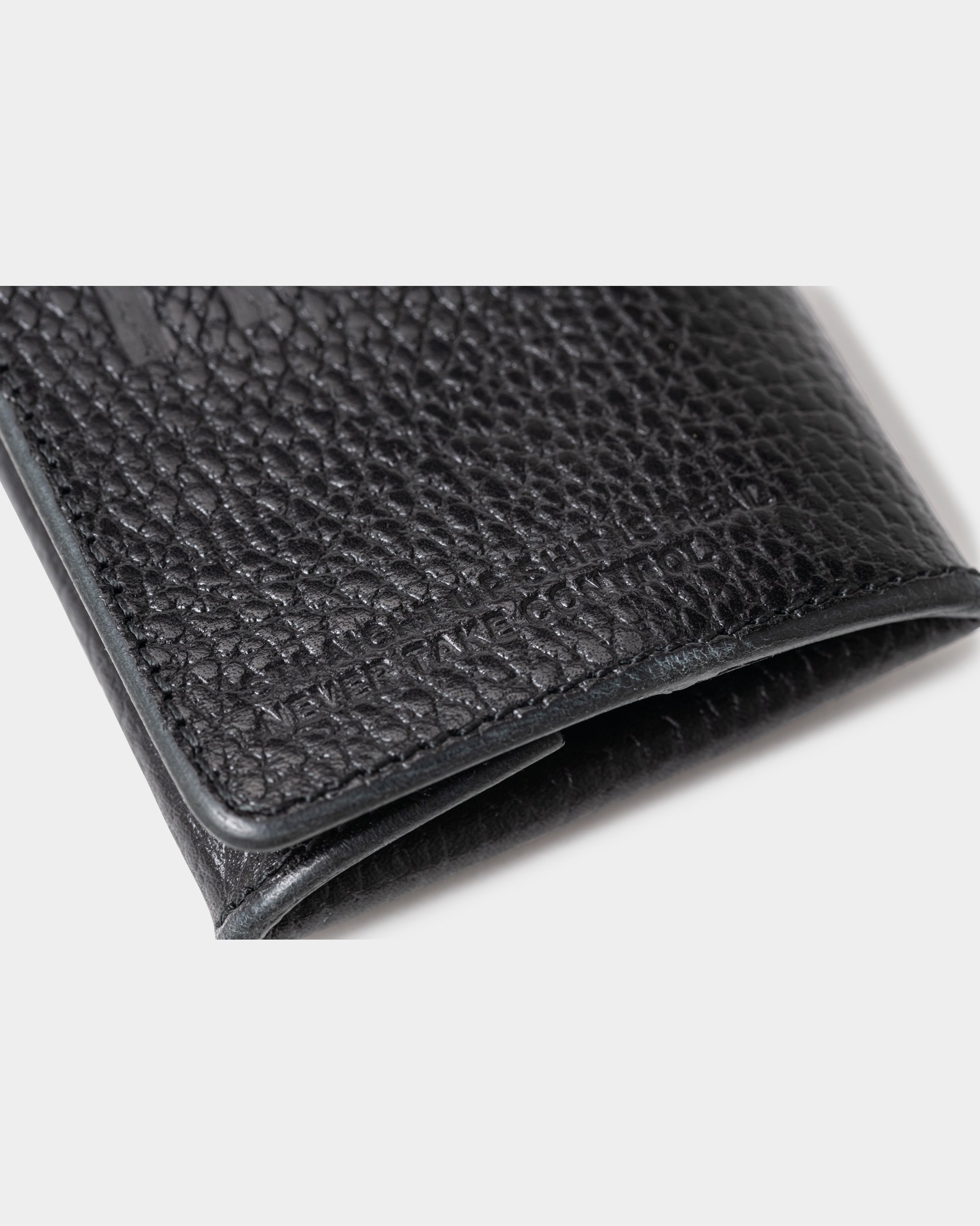 TIGHTBOOTH LEATHER BIFOLD WALLET 黒 財布 - 折り財布