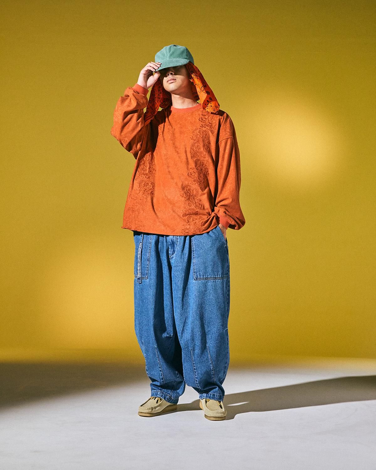 DENIM BAKER BALLOON PANTS - TIGHTBOOTH® タイトブース オフィシャル ...