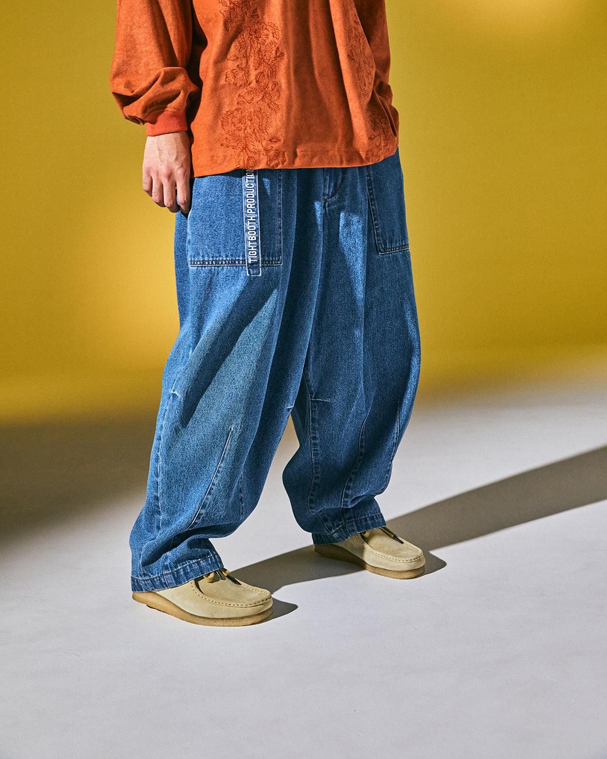 DENIM BAKER BALLOON PANTS - TIGHTBOOTH® タイトブース オフィシャル