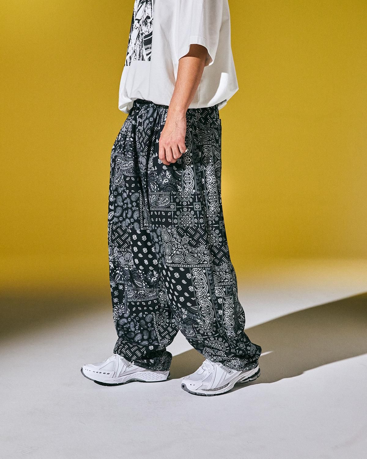 TBPR paisley velor balloon pants & hat | nate-hospital.com