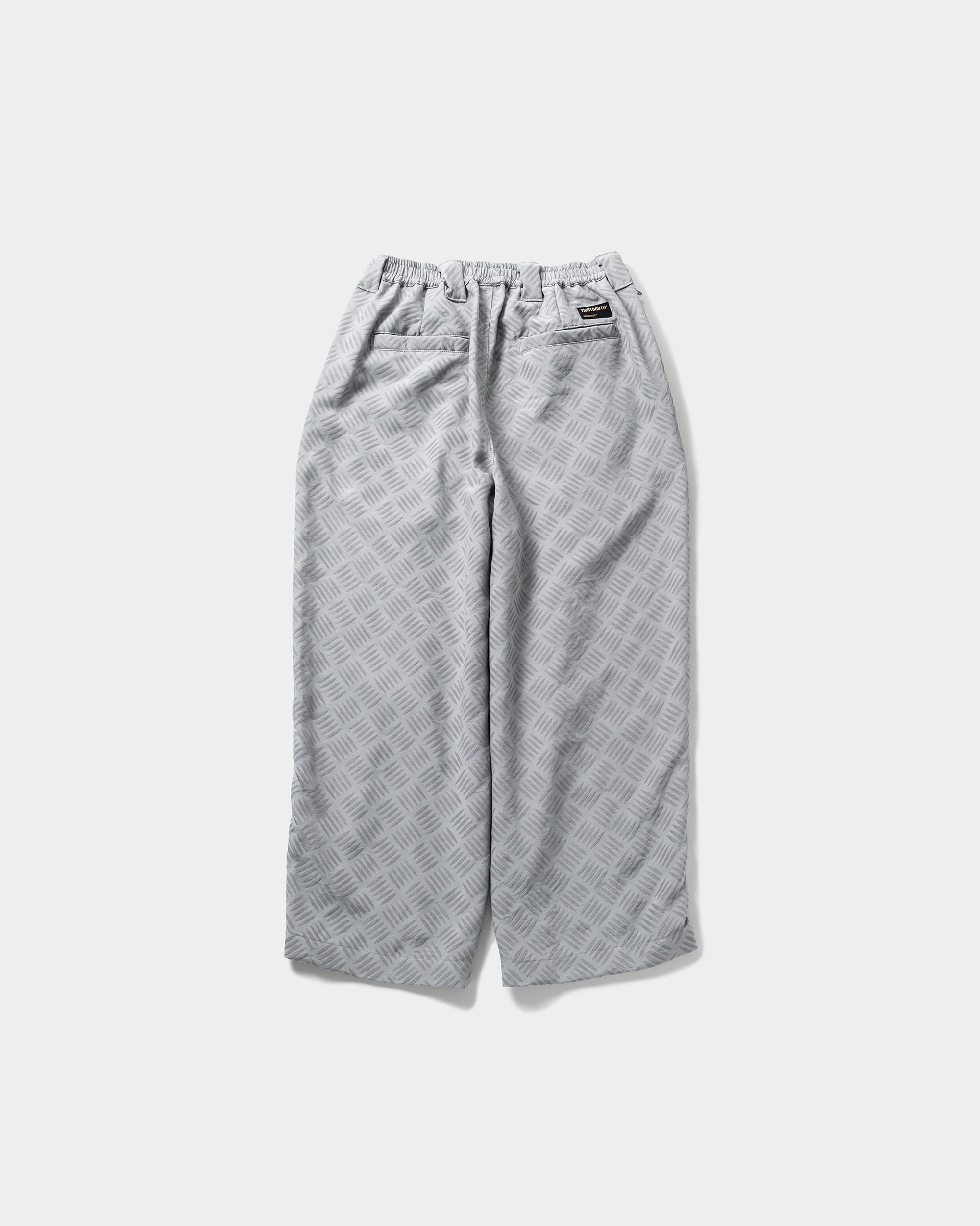 CHECKER PLATE BAGGY SLACKS - TIGHTBOOTH® タイトブース オフィシャル