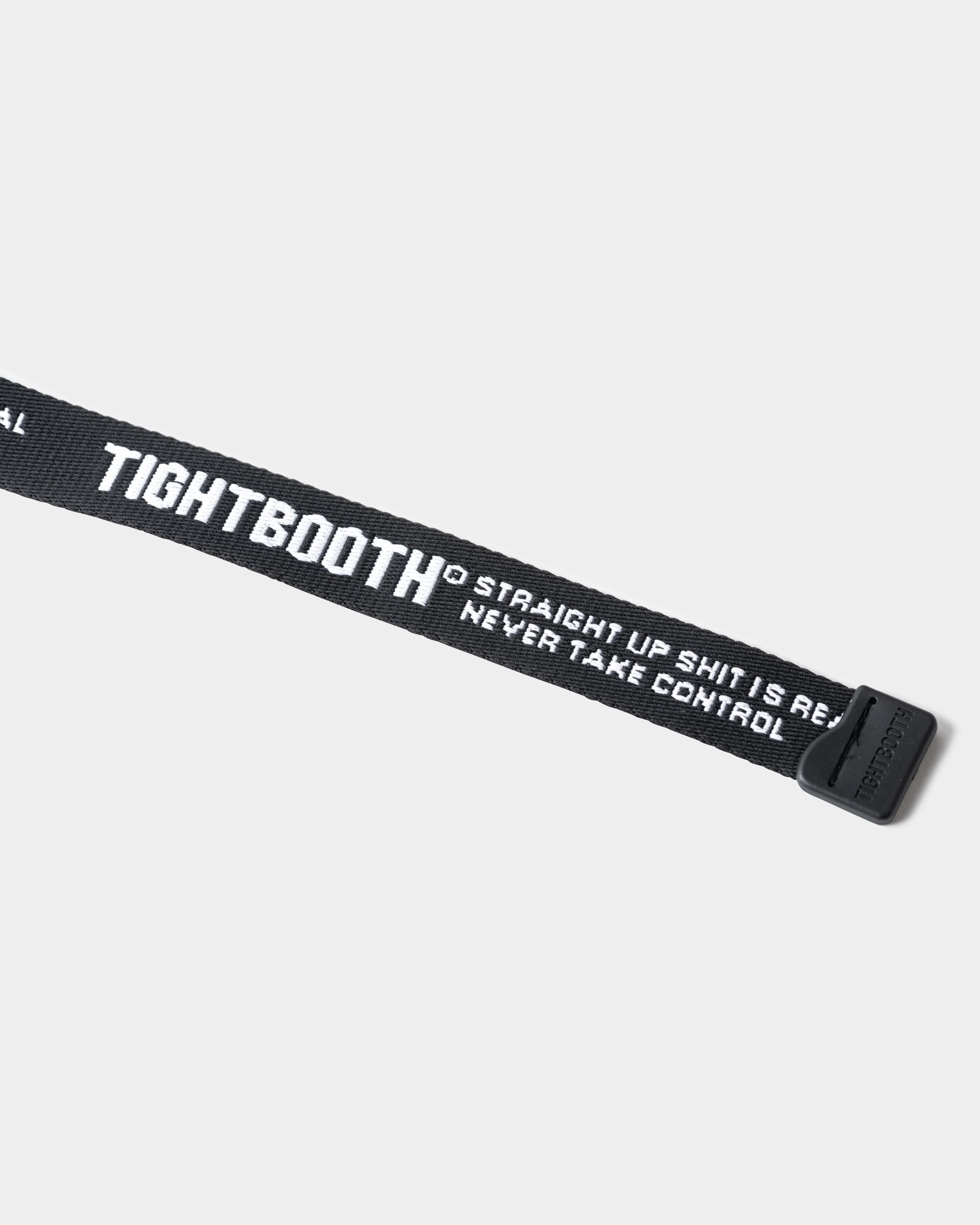 JACQUARD LOGO BELT - TIGHTBOOTH® タイトブース オフィシャルウェブサイト
