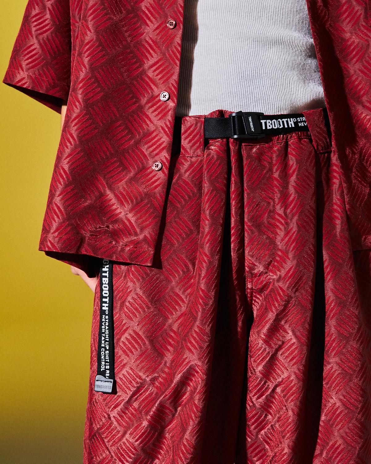 JACQUARD LOGO BELT - TIGHTBOOTH® タイトブース オフィシャルウェブサイト