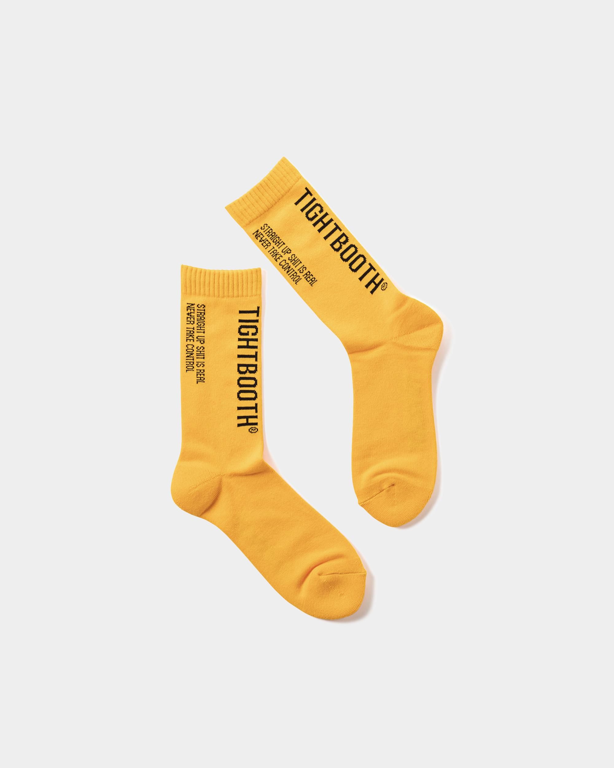 LABEL LOGO SOCKS - TIGHTBOOTH® タイトブース オフィシャル