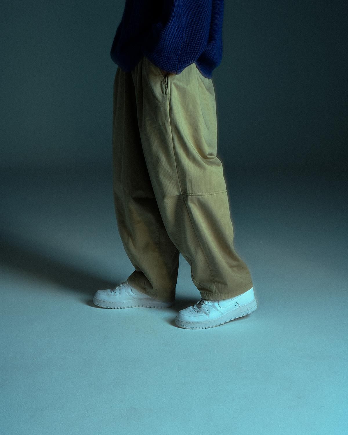 メンズTIGHTBOOTH HERRINGBONE BALLOON PANTS