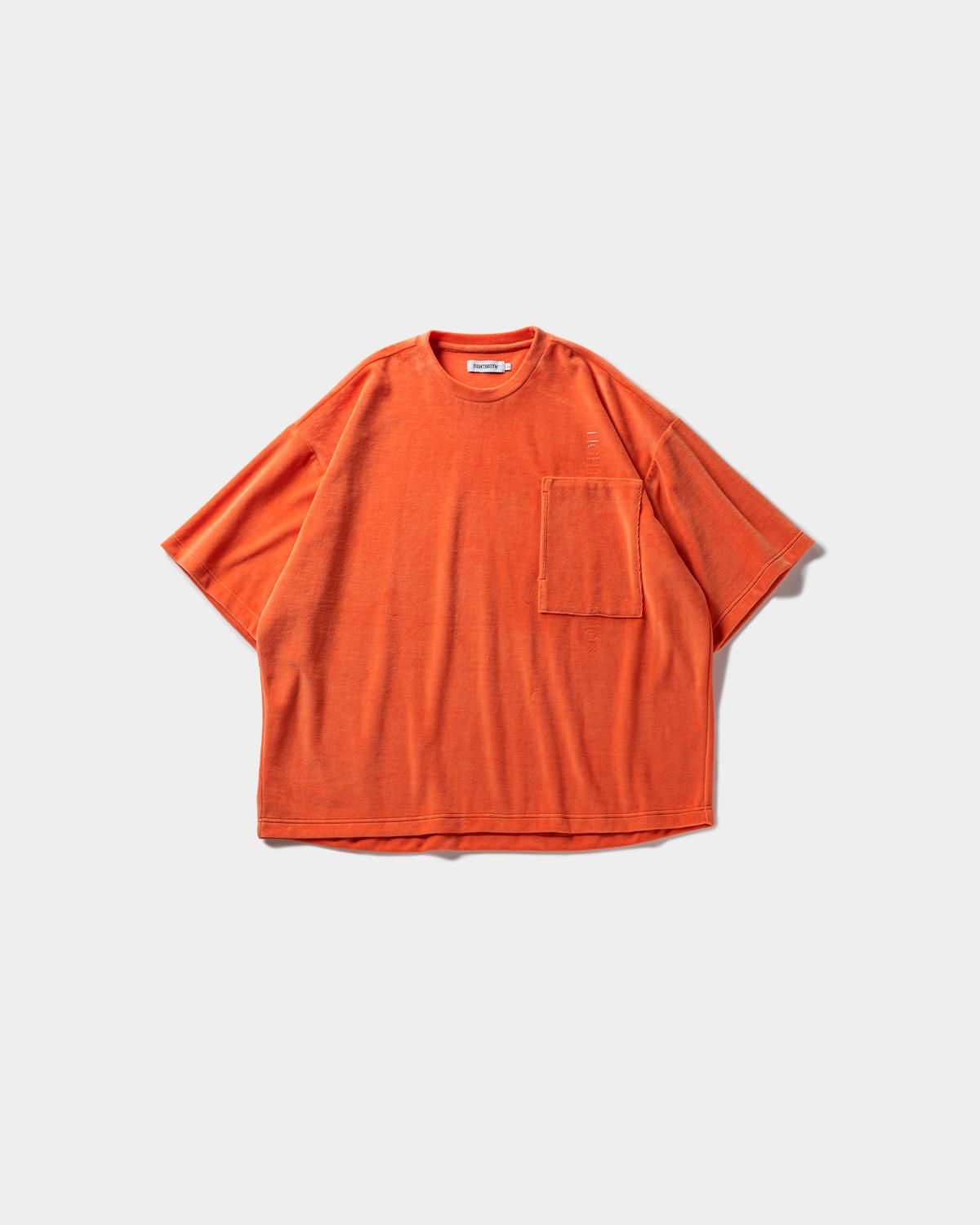 STRAIGHT UP VELOUR T-SHIRT - TIGHTBOOTH® タイトブース オフィシャル STRAIGHT UP VELOUR T-SHIRT - TIGHTBOOTH® タイトブース オフィシャル