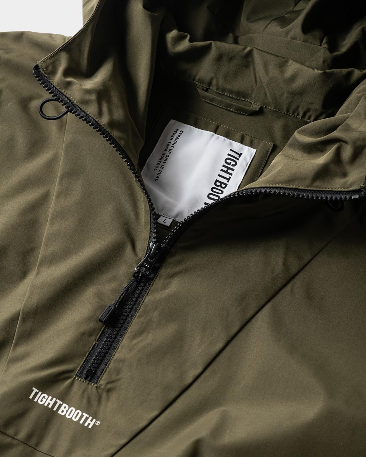 TIGHTBOOTH  LABEL ANORAK Olive Mサイズ