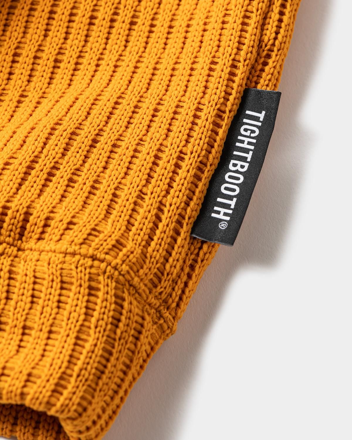 MYSTERY GAUGE CREW KNIT - TIGHTBOOTH® タイトブース MYSTERY GAUGE CREW KNIT - TIGHTBOOTH® タイトブース