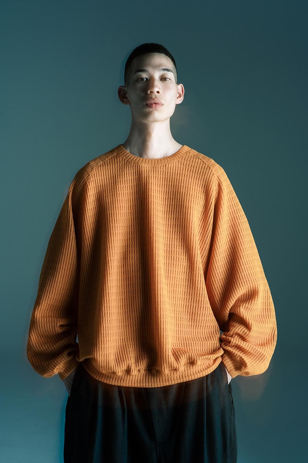 MYSTERY GAUGE CREW KNIT - TIGHTBOOTH® タイトブース MYSTERY GAUGE CREW KNIT - TIGHTBOOTH® タイトブース