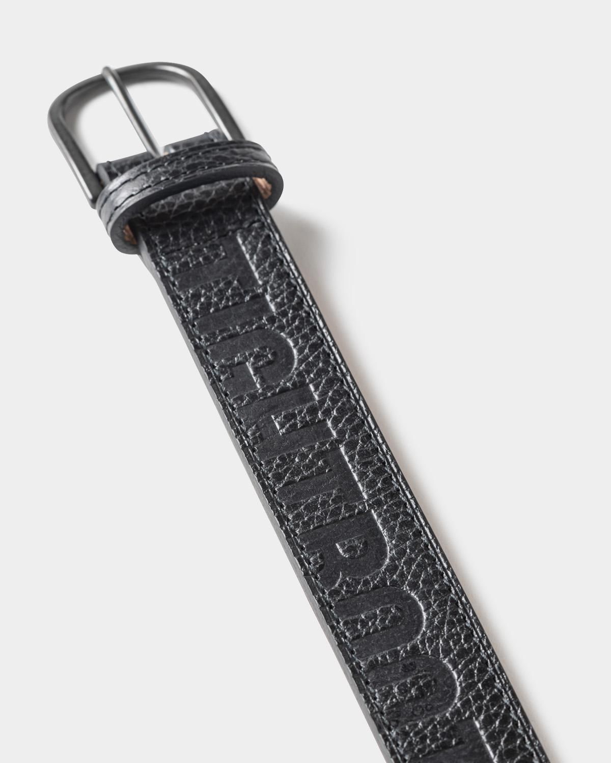 LEATHER LOGO BELT - TIGHTBOOTH® タイトブース オフィシャル LEATHER LOGO BELT - TIGHTBOOTH® タイトブース オフィシャル