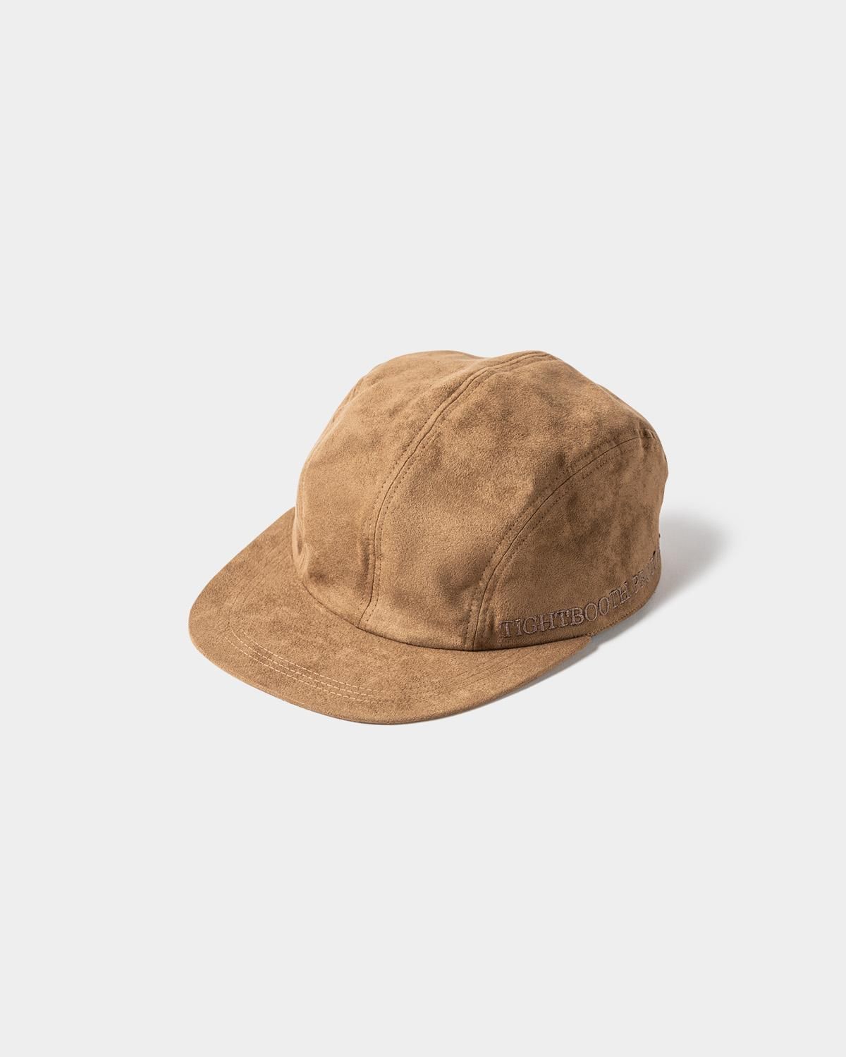 SUEDE SIDE LOGO CAMP CAP - TIGHTBOOTH® タイトブース