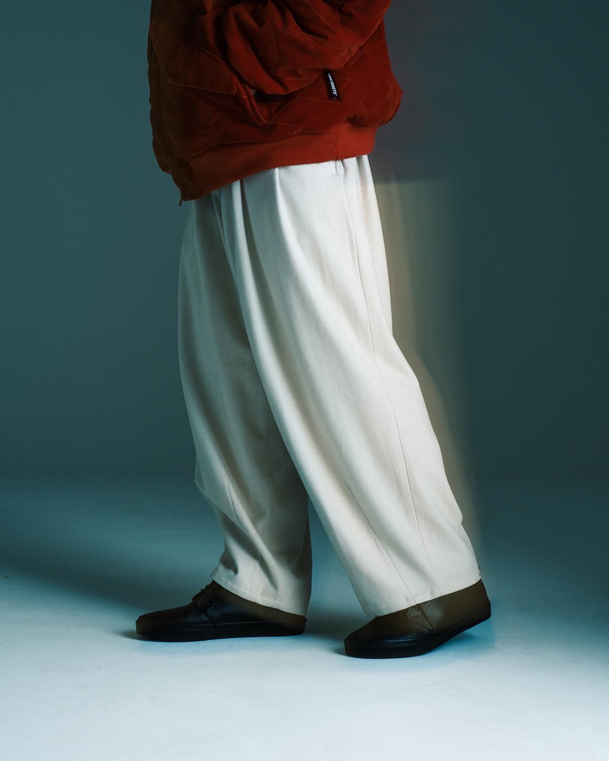 WOOL BAGGY SLACKS - TIGHTBOOTH® タイトブース オフィシャルウェブサイト