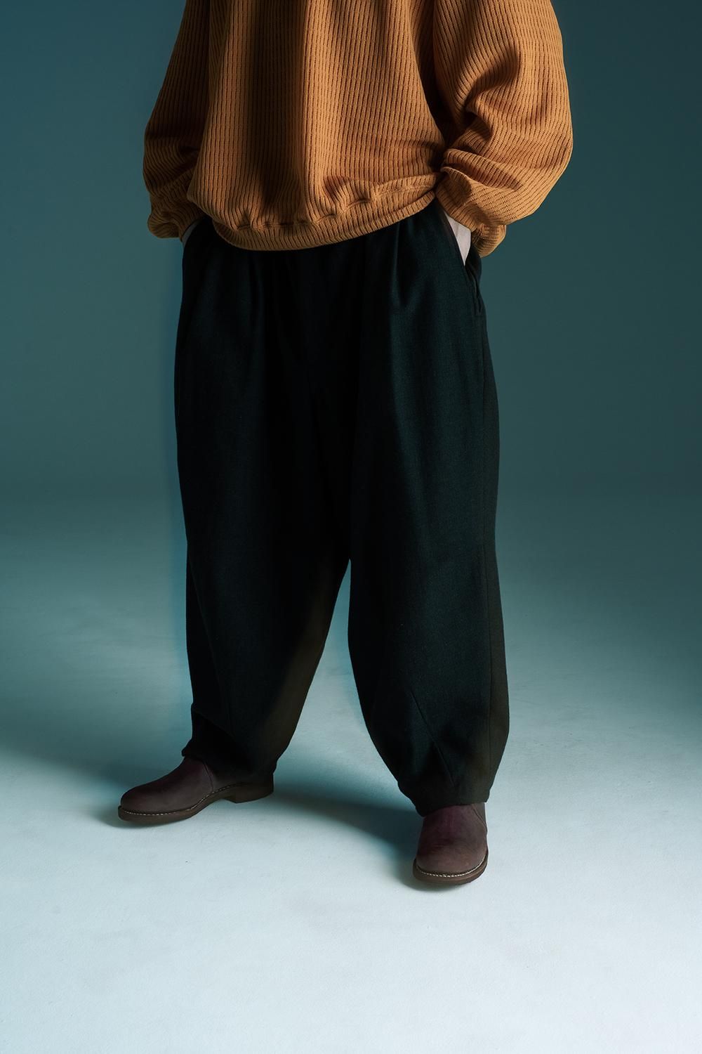 WOOL BAGGY SLACKS - TIGHTBOOTH® タイトブース オフィシャル WOOL BAGGY SLACKS - TIGHTBOOTH® タイトブース オフィシャル