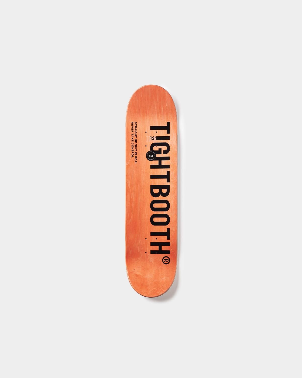 TIGHTBOOTH スケートボードデッキ オレンジ BITE - TIGHTBOOTH® タイトブース オフィシャルウェブサイト